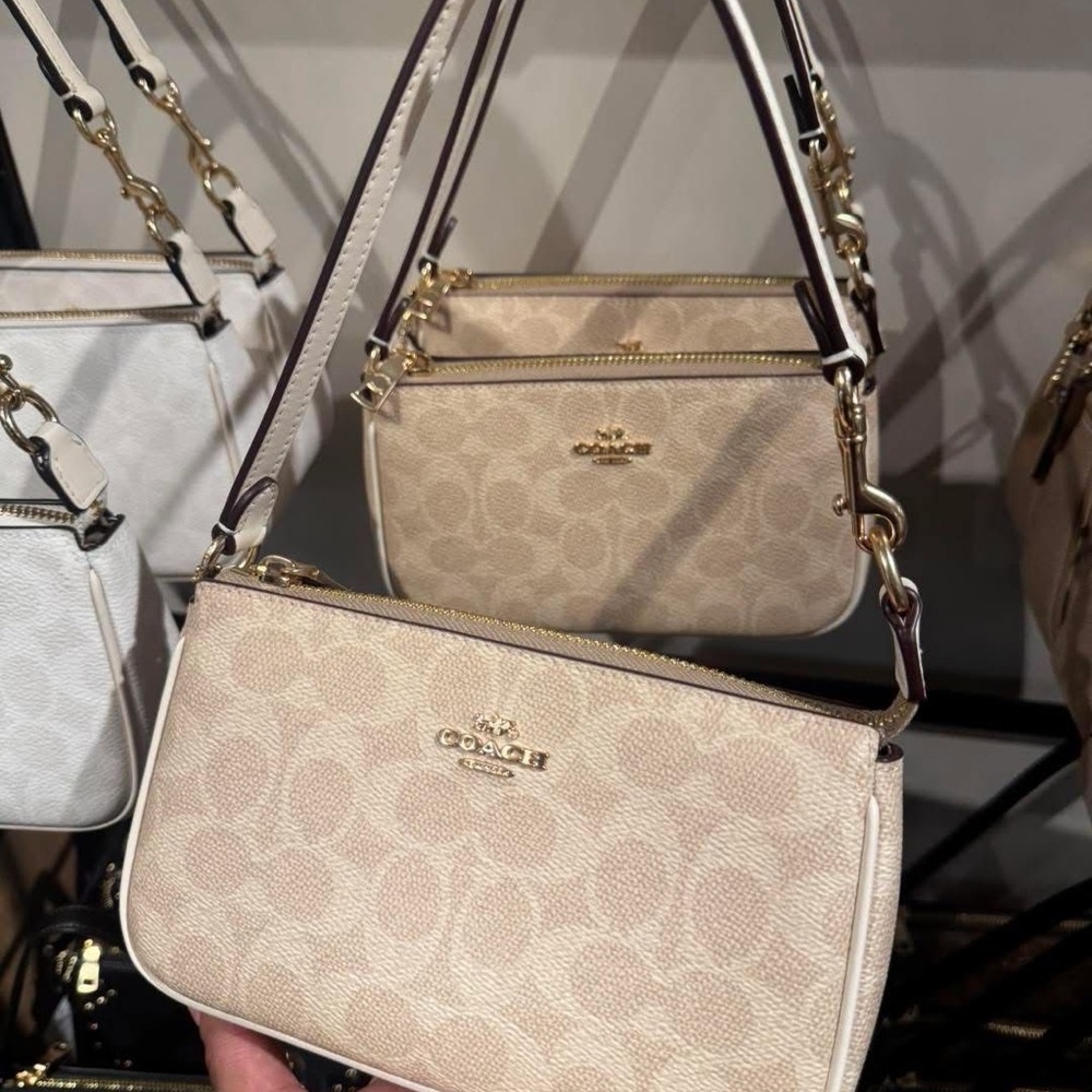 Coach Light Tan Nolita 19